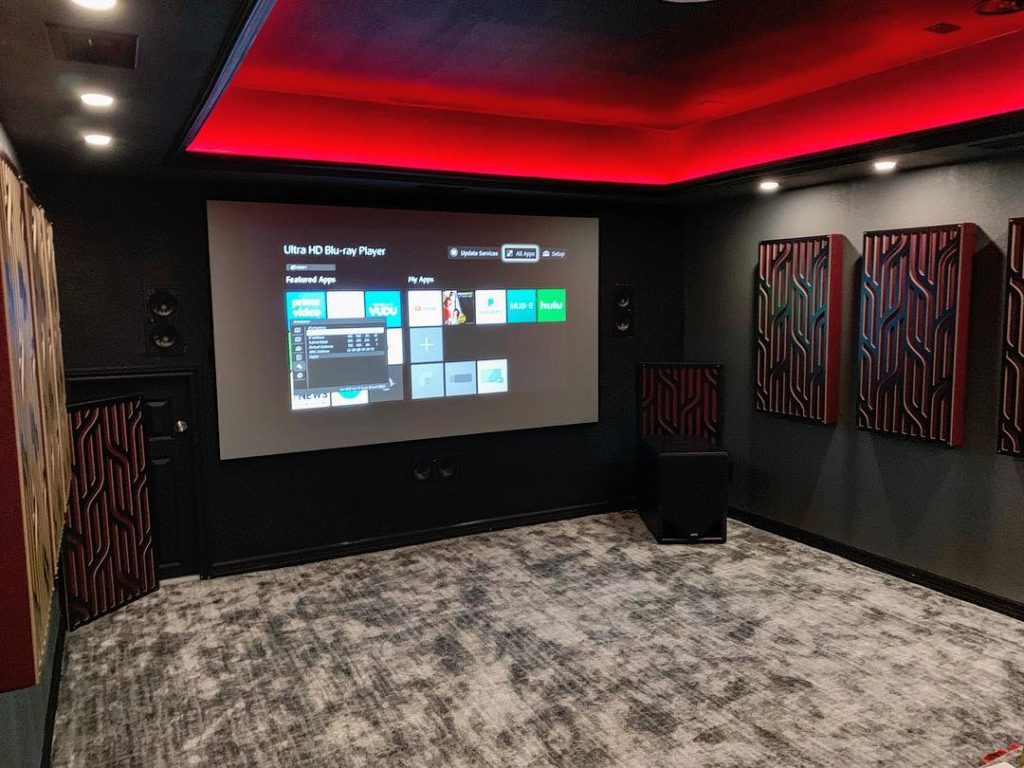 Home Theater installation in Dallas-Fort Worth